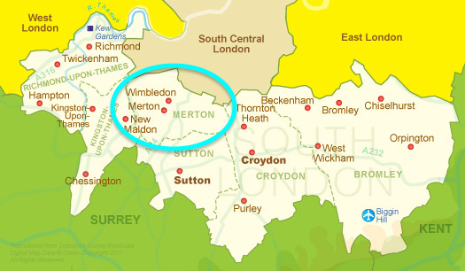 map-london-south
