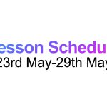 <span class="title">【Tennis】Group lesson schedule from 23rd May until 29th May</span>