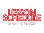 1/12-1/18のレッスンスケジュールのご案内(2026年)